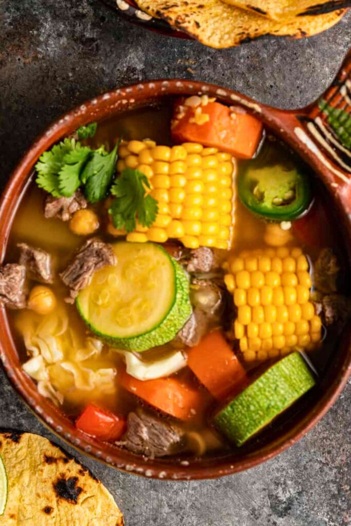Variations for Caldo de Pollo