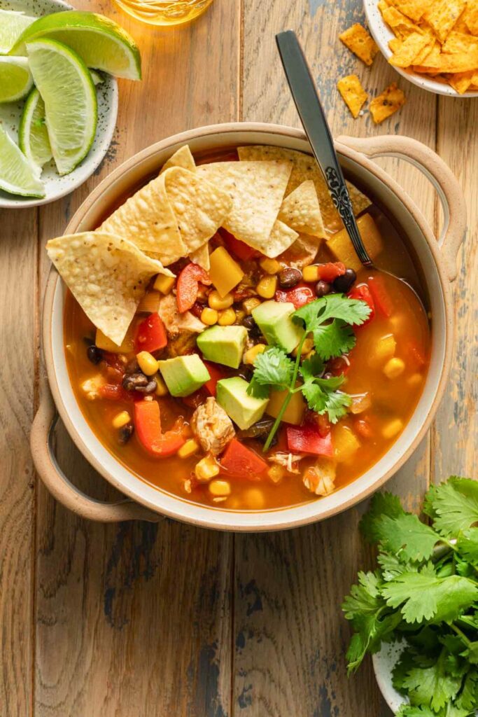 What Chicken Fajita Soup Tastes Like