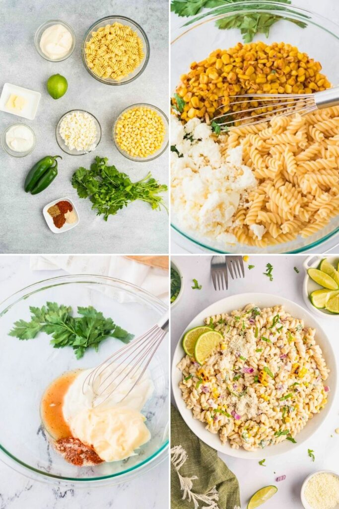 How to Make Mexican Street Corn Pasta Salad