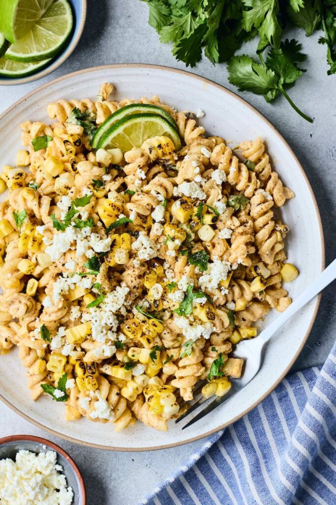 Serving Ideas for Mexican Street Corn Pasta Salad