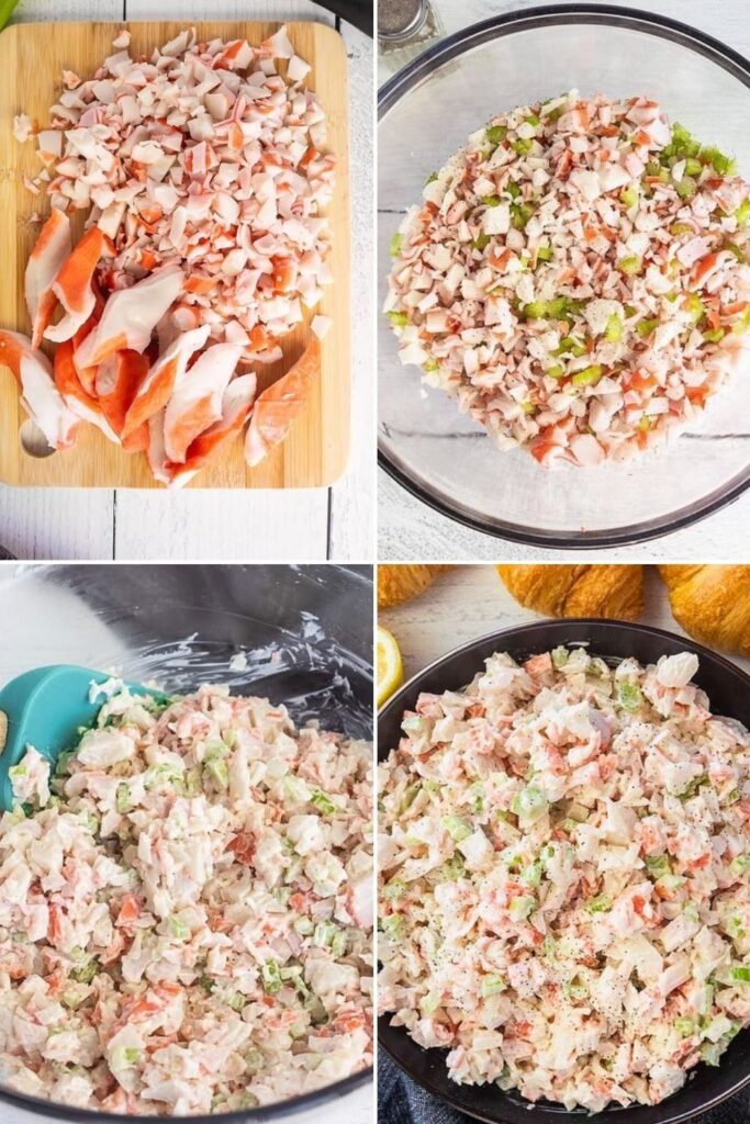 How to Make Crab Salad Step by Step