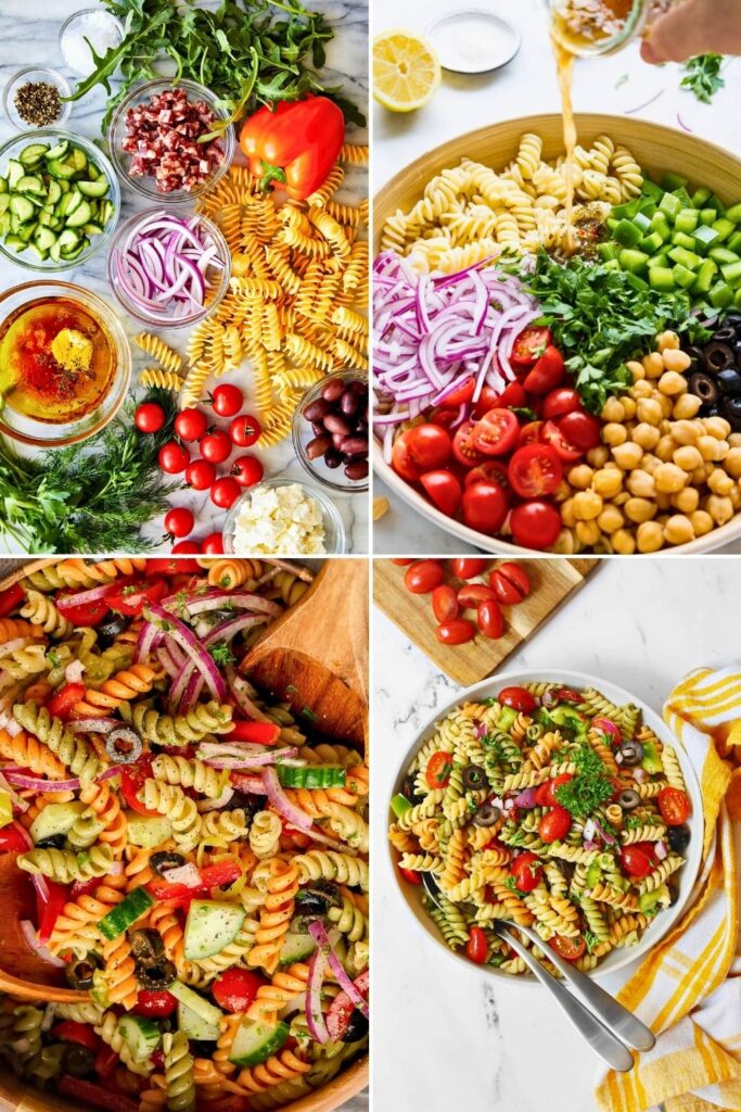 How to Make Vegan Pasta Salad Step by Step