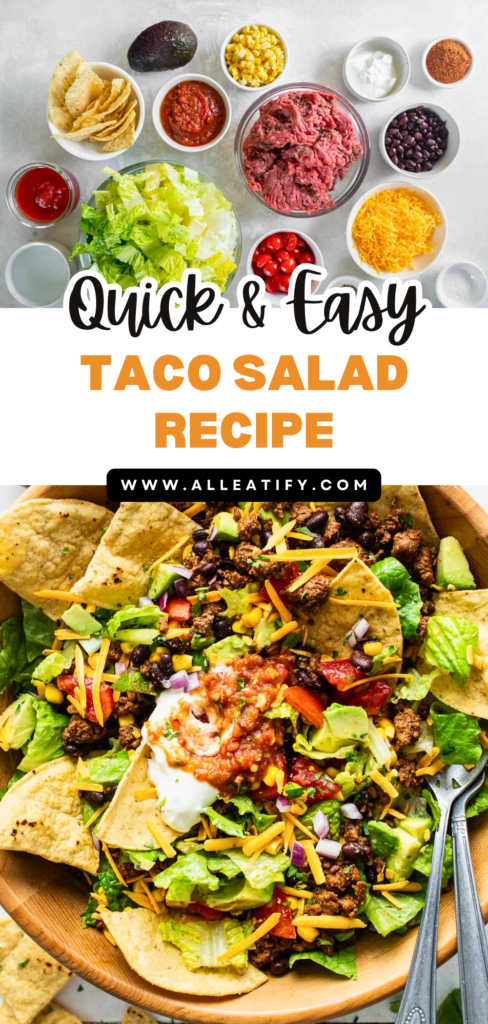 Quick & Easy Taco Salad Recipe for Busy Moms Tonight