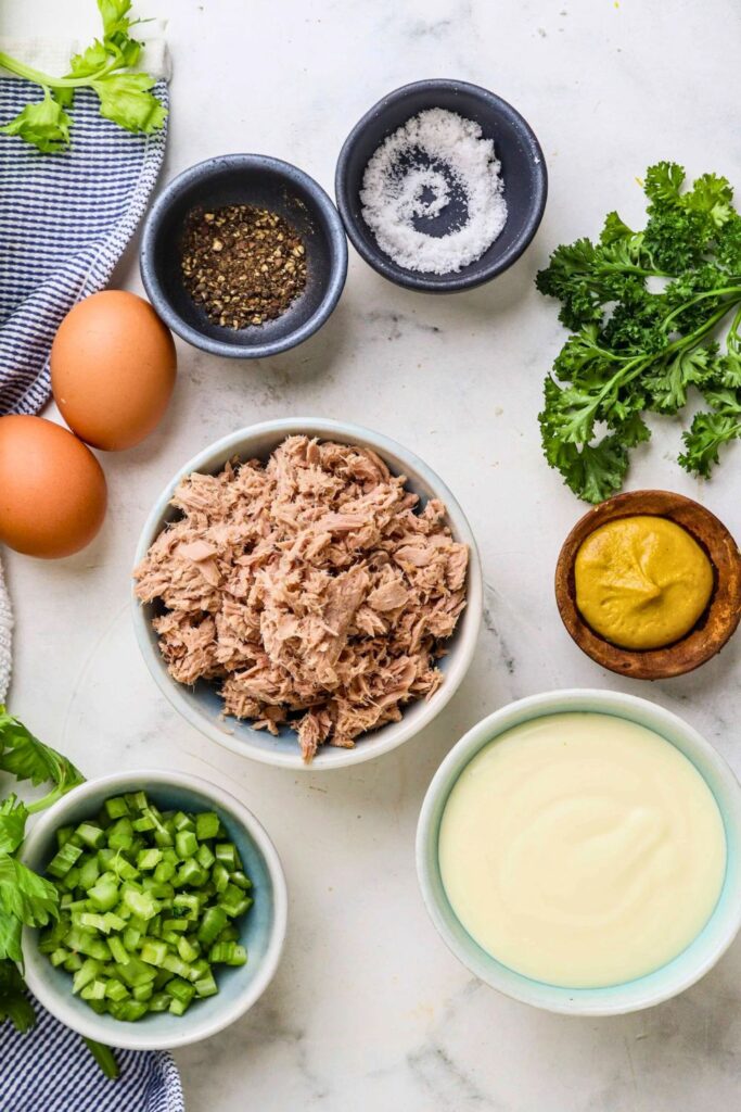 Tuna Salad Ingredients