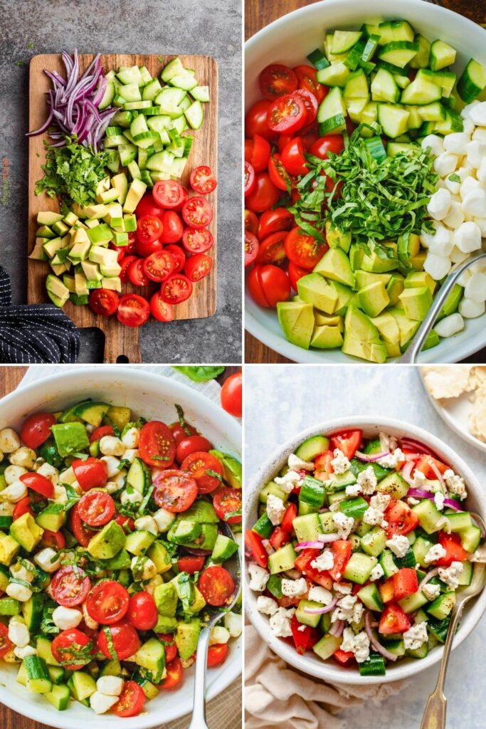 Step-by-Step: How to Make Cucumber Tomato Salad