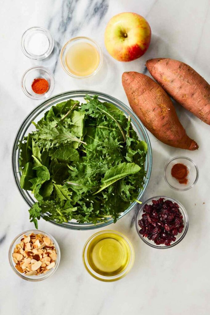 Sweet Potato Salad Ingredients
