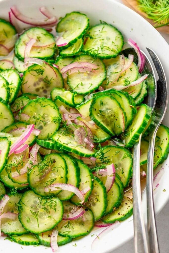 Why This Cucumber Tomato Salad Works So Well
