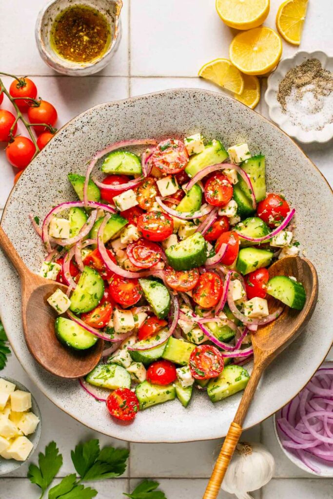 Cucumber Tomato Salad