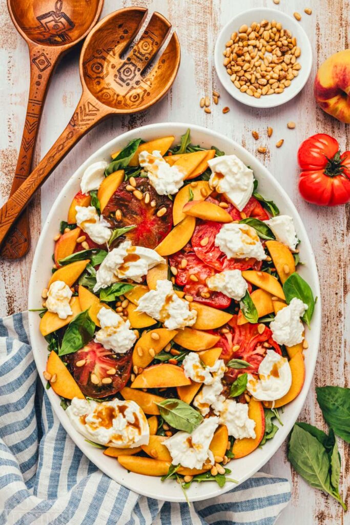 Easy Variations for Peach Salad