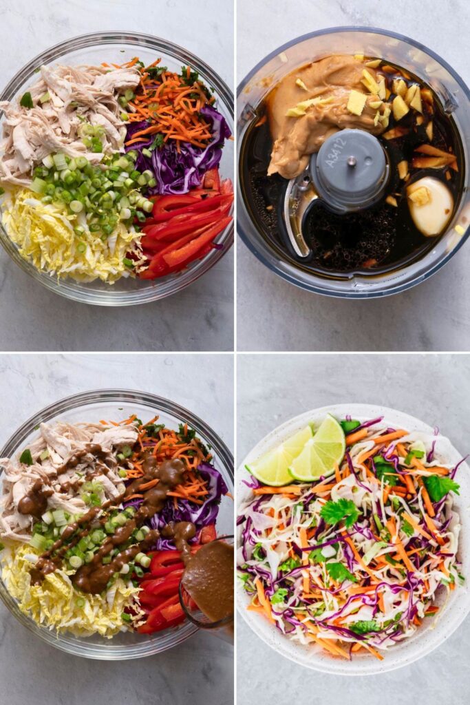How to Make Chinese Chicken Salad Step by Step