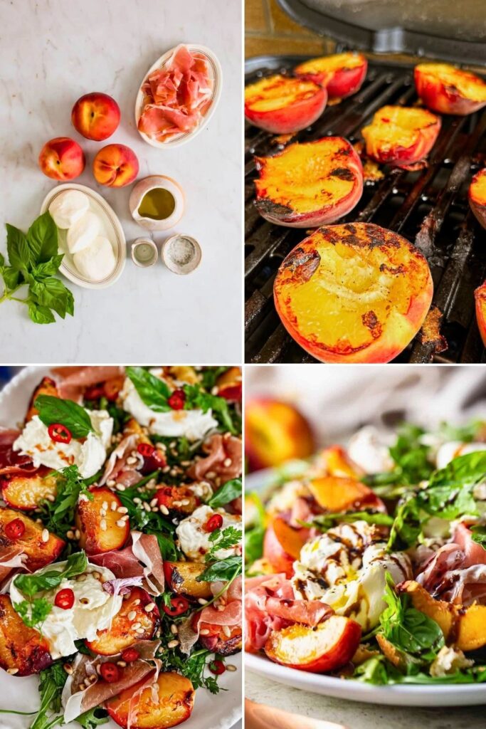 How to Make Peach Salad