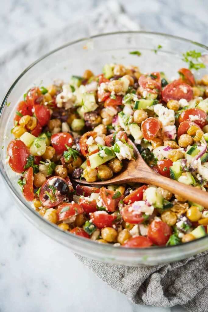 Mediterranean Chickpea Salad