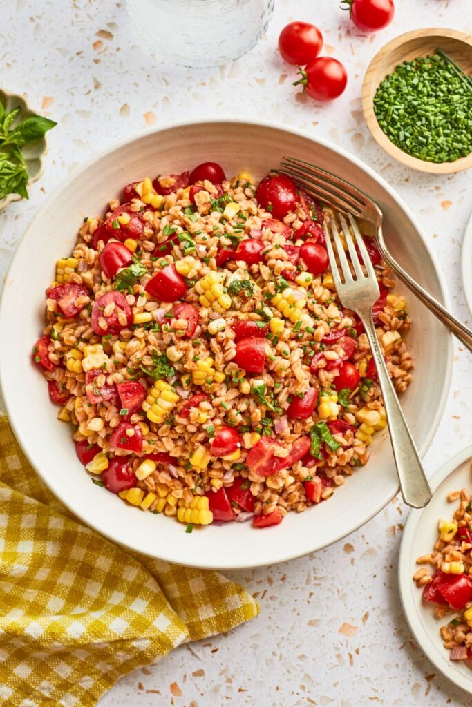 Summer Farro Salad