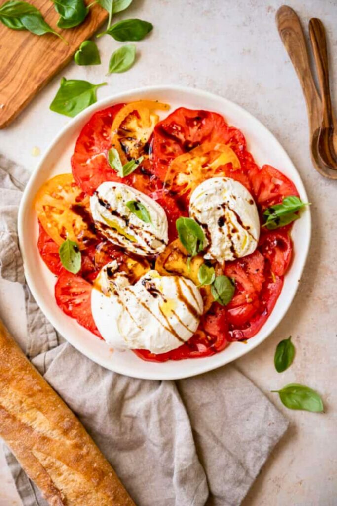 Tips for the Best Tomato Burrata Salad