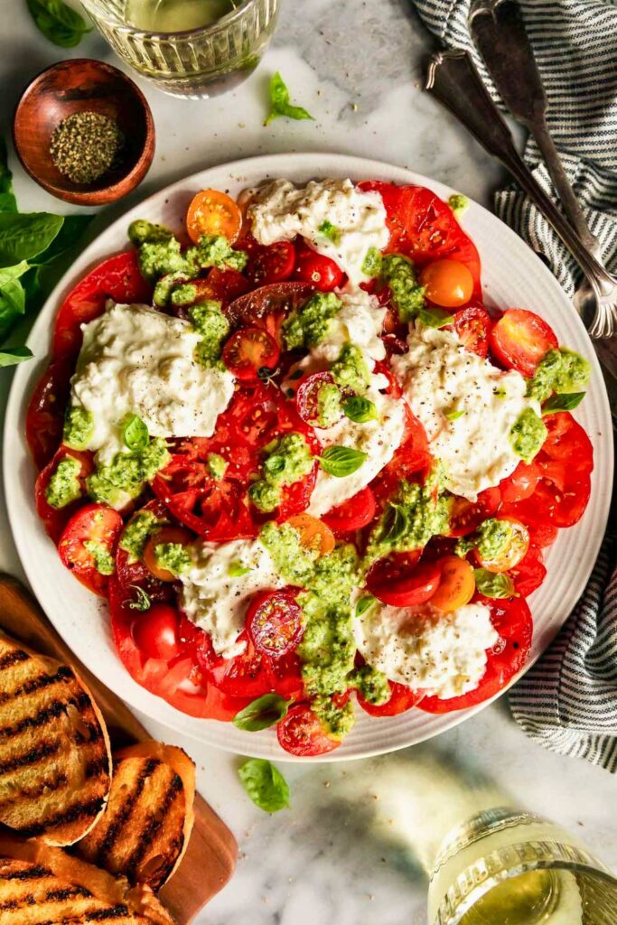 Tomato Burrata Salad