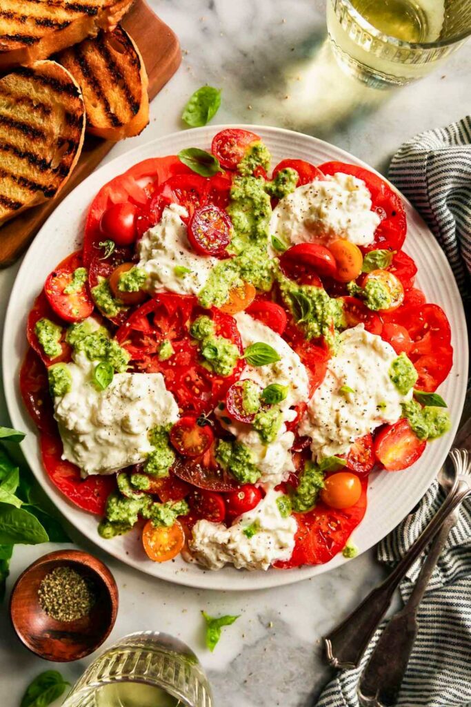 What to Serve With Tomato Burrata Salad