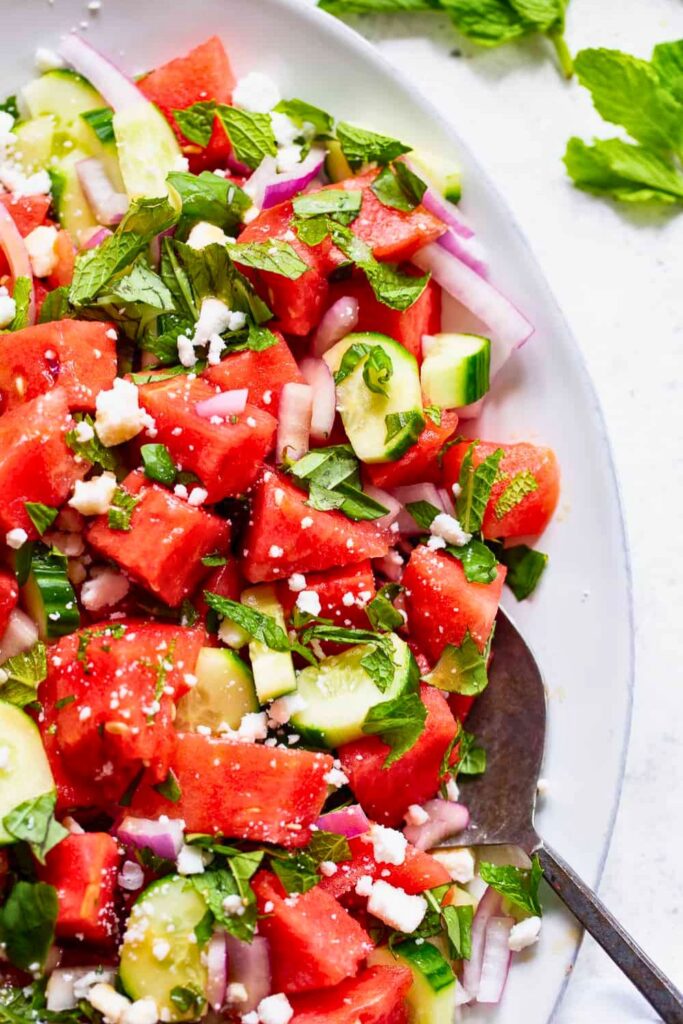 What to Serve With Watermelon Feta Salad