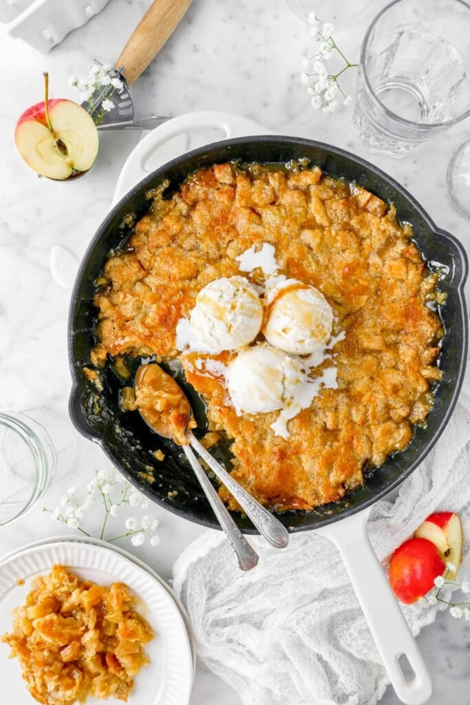 Caramel Apple Dump Cake